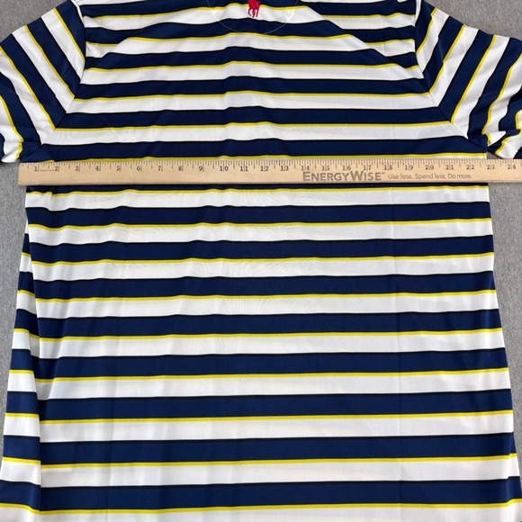 Polo‎ Ralph Lauren Polo Mens XL US Open 2020 Winged Foot Striped Golf Polo Shirt - Picture 6 of 14